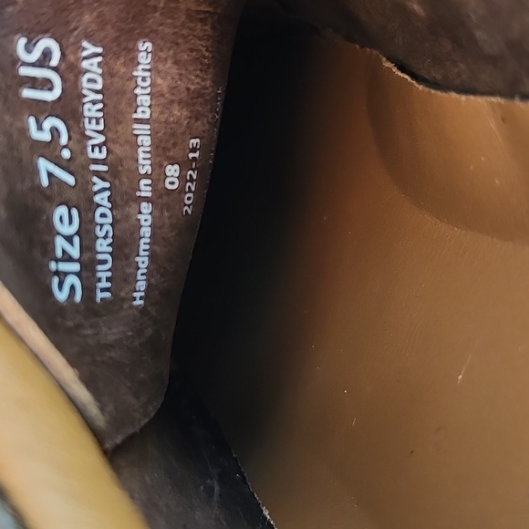 NWOT THURSDAY BOOT CO. PREMIER LOW TOP WOMEN'S LEATHER SNEAKER - Picture 7 of 10